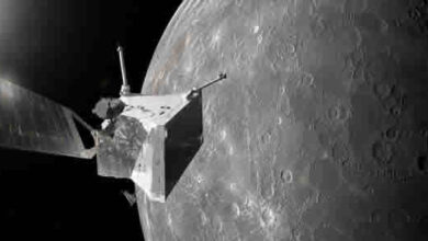 Sonda espacial proximo a Mercurio